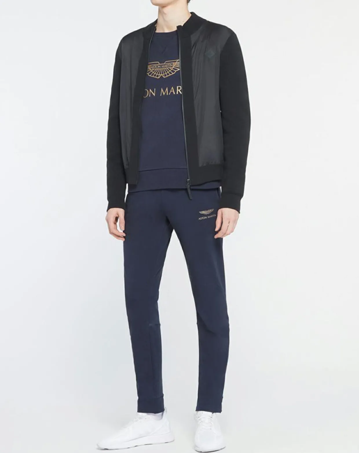 Homme Hackett London Gilets Et Cardigans^Gilet Bimatière zippé noir