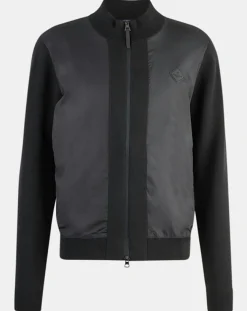 Homme Hackett London Gilets Et Cardigans^Gilet Bimatière zippé noir