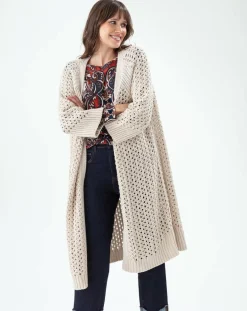 Femme Indies Gilets Et Cardigans^Gilet Carla naturel