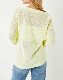 Gilet Casta jaune-Cuisse de Grenouille New