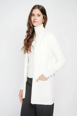 Femme C&Jo Gilets Et Cardigans^Gilet col châle naturel