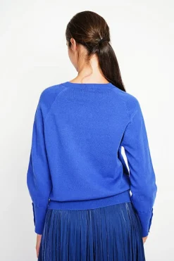Femme Assuili Gilets Et Cardigans^Gilet col ras du cou royal