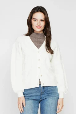 Femme C&Jo Gilets Et Cardigans^Gilet col v naturel