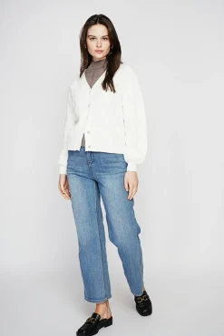 Femme C&Jo Gilets Et Cardigans^Gilet col v naturel