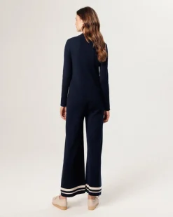 Gilet Denitsa zippé bleu nuit-Rodier