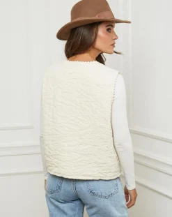 Gilet Diane beige-L'Armoire de Suzette Best