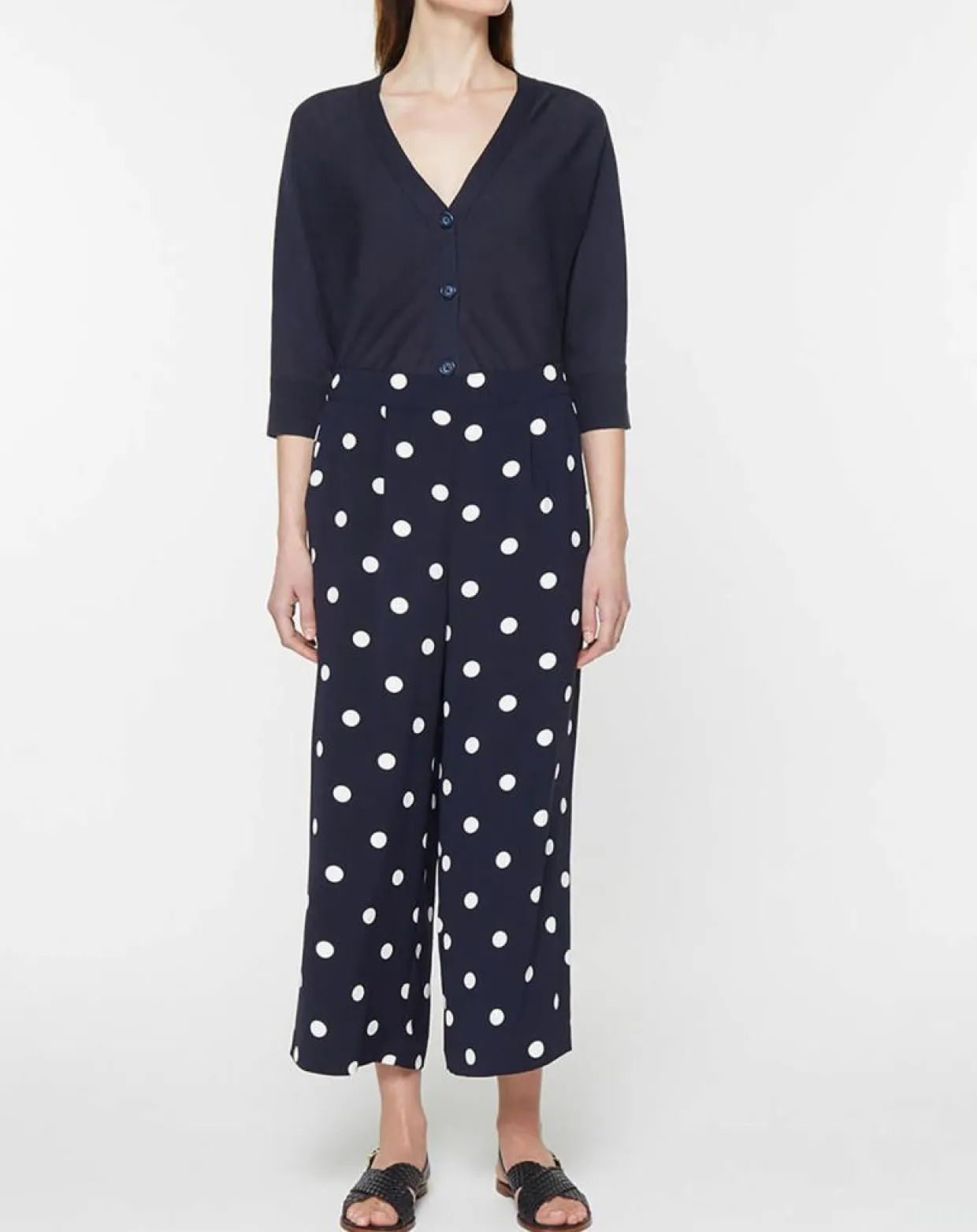 Gilet droit en Lin & Coton Mimosa bleu marine-Jodhpur Outlet