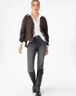 Gilet Edith kaki-Indies New