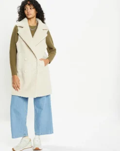 Femme Lou Andrea Gilets Et Cardigans^Gilet en Fausse Fourrure W1622L Mont riso late