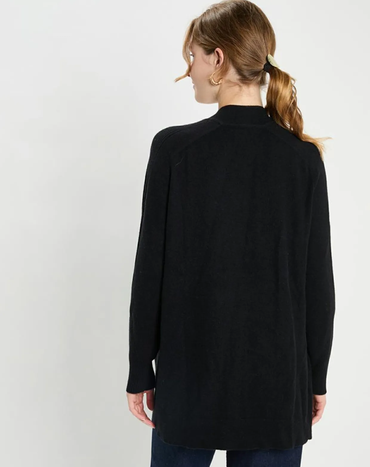 Gilet en Laine & Cachemire Susan noir-Galeries Lafayette Online