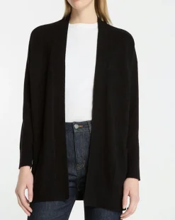 Gilet en Laine & Cachemire Susan noir-Galeries Lafayette Online