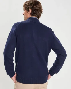 Homme Hackett London Gilets Et Cardigans^Gilet en Laine & Cachemire bleu marine
