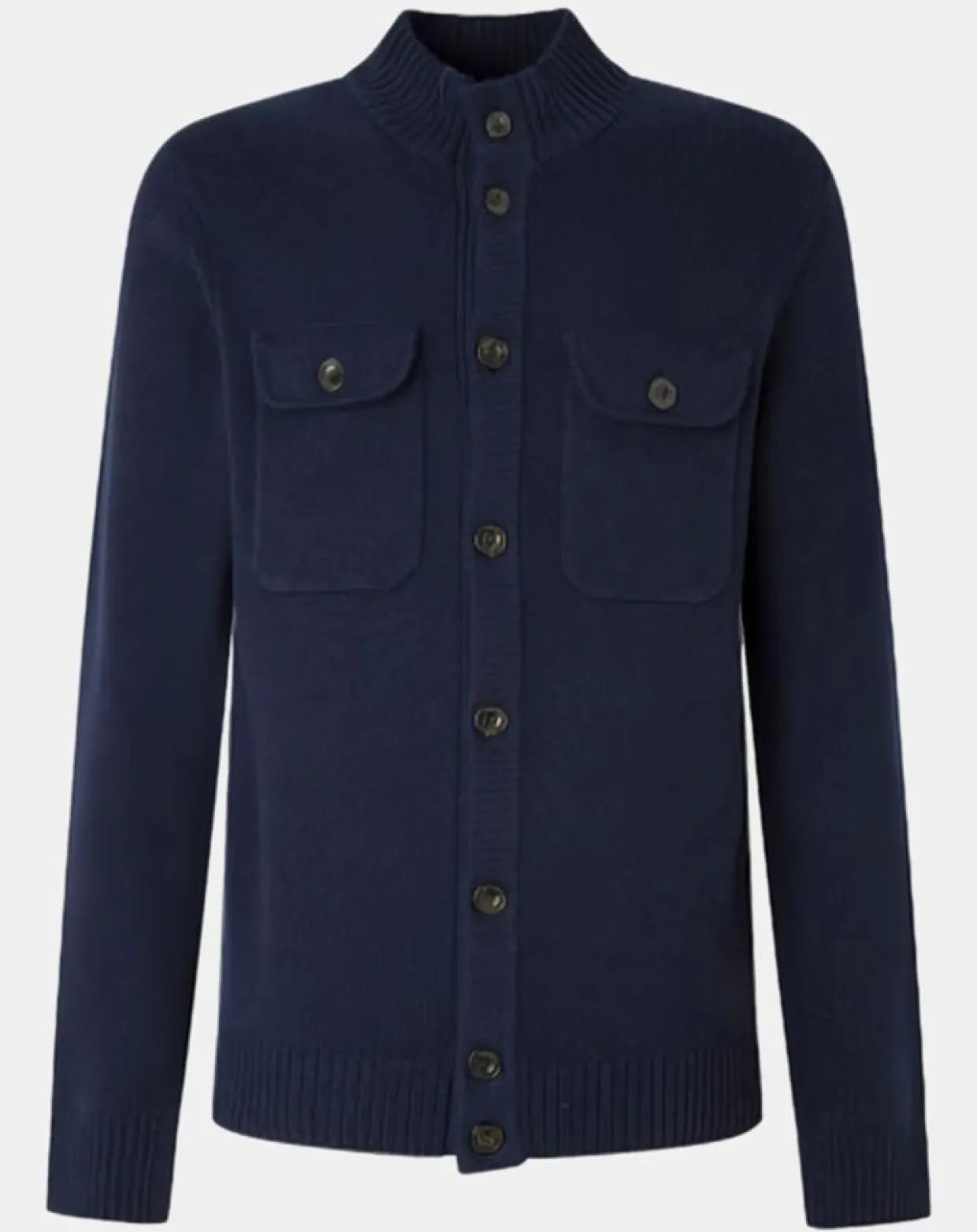Homme Hackett London Gilets Et Cardigans^Gilet en Laine & Cachemire bleu marine