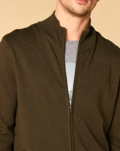 Homme Harris Wilson Gilets Et Cardigans^Gilet en Laine mélangée Adel kaki