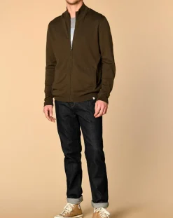 Homme Harris Wilson Gilets Et Cardigans^Gilet en Laine mélangée Adel kaki