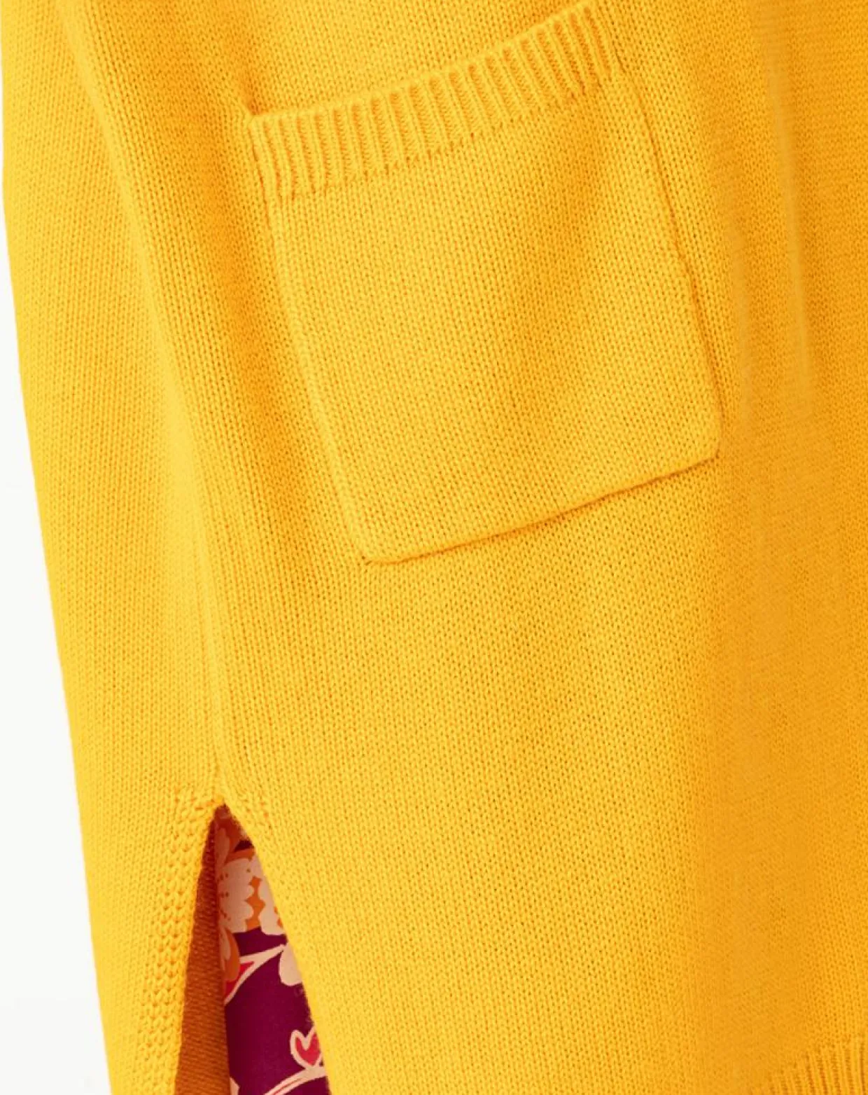 Femme Indies Gilets Et Cardigans^Gilet en Laine mélangée Amira mangue