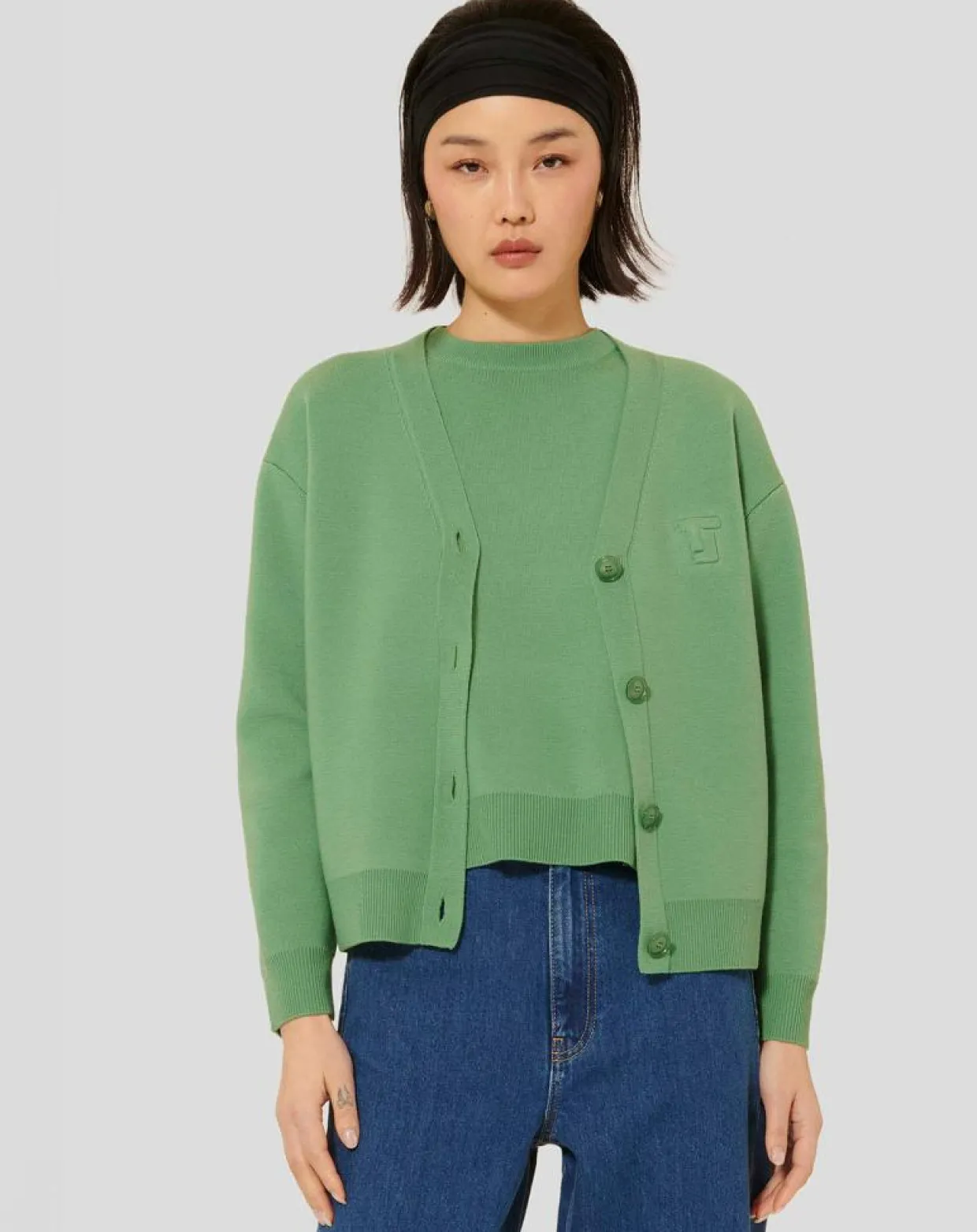 Femme Tara Jarmon Gilets Et Cardigans^Gilet en Laine mélangée Gibus amande