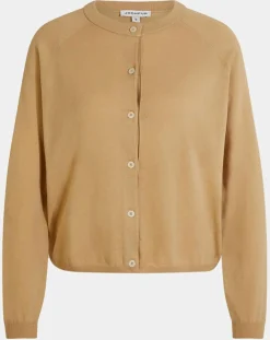 Femme Jodhpur Gilets Et Cardigans^Gilet en Lin & Coton Rouga beige