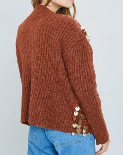 Femme Manoush Gilets Et Cardigans^Gilet en Mohair & Laine mélangés Pampille écureuil