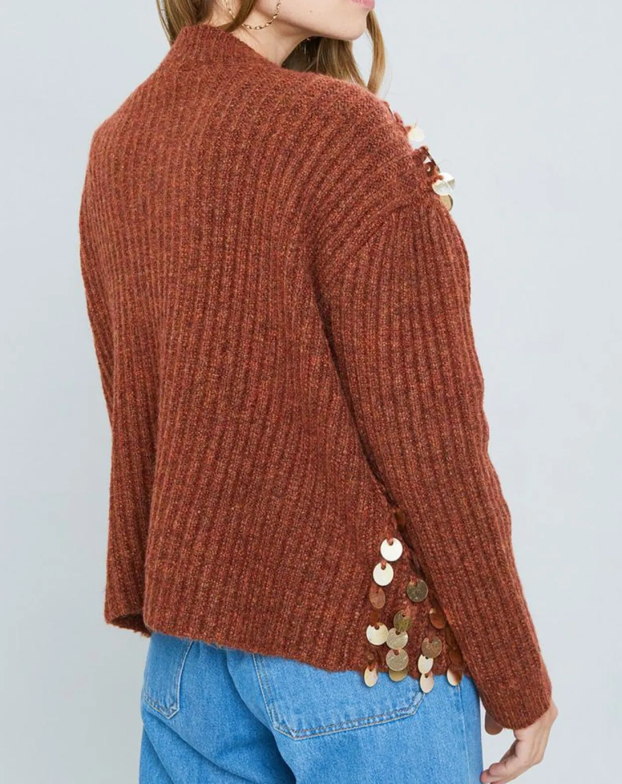 Femme Manoush Gilets Et Cardigans^Gilet en Mohair & Laine mélangés Pampille écureuil