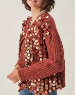 Femme Manoush Gilets Et Cardigans^Gilet en Mohair & Laine mélangés Pampille écureuil