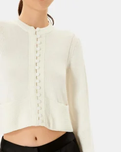 Gilet Gabrielle blanc-Zapa Hot