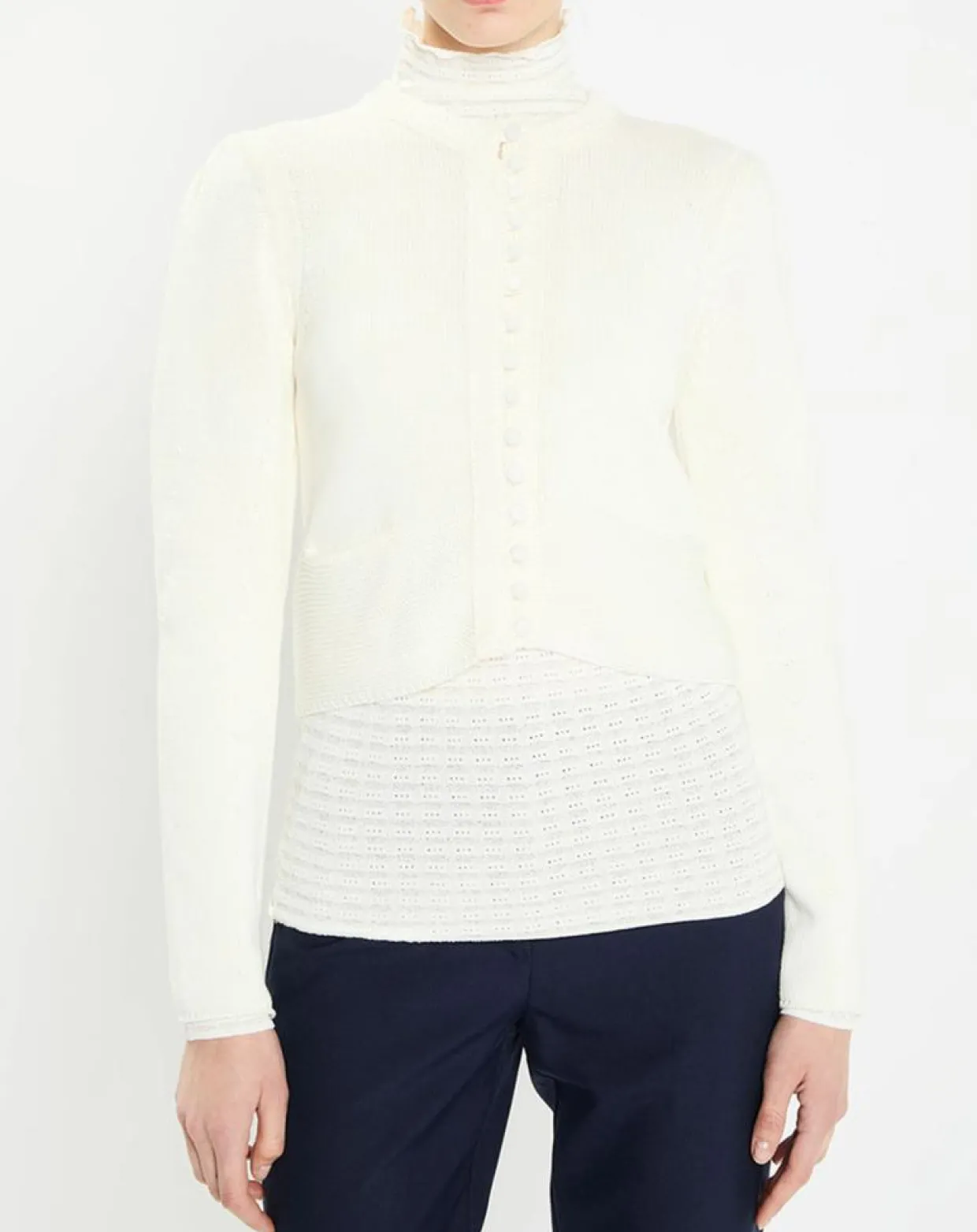 Gilet Gabrielle blanc-Zapa Hot