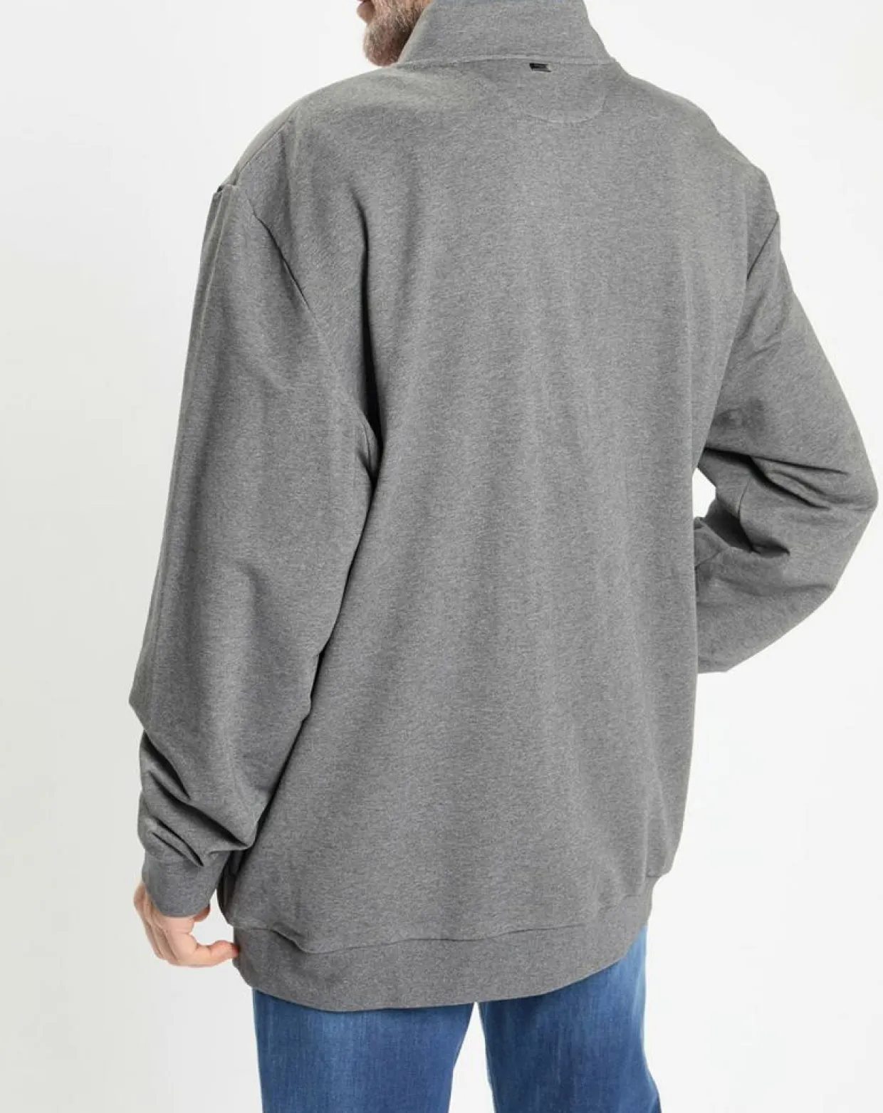 Homme Hackett London Gilets Et Cardigans^Gilet Hybride bimatière gris foncé
