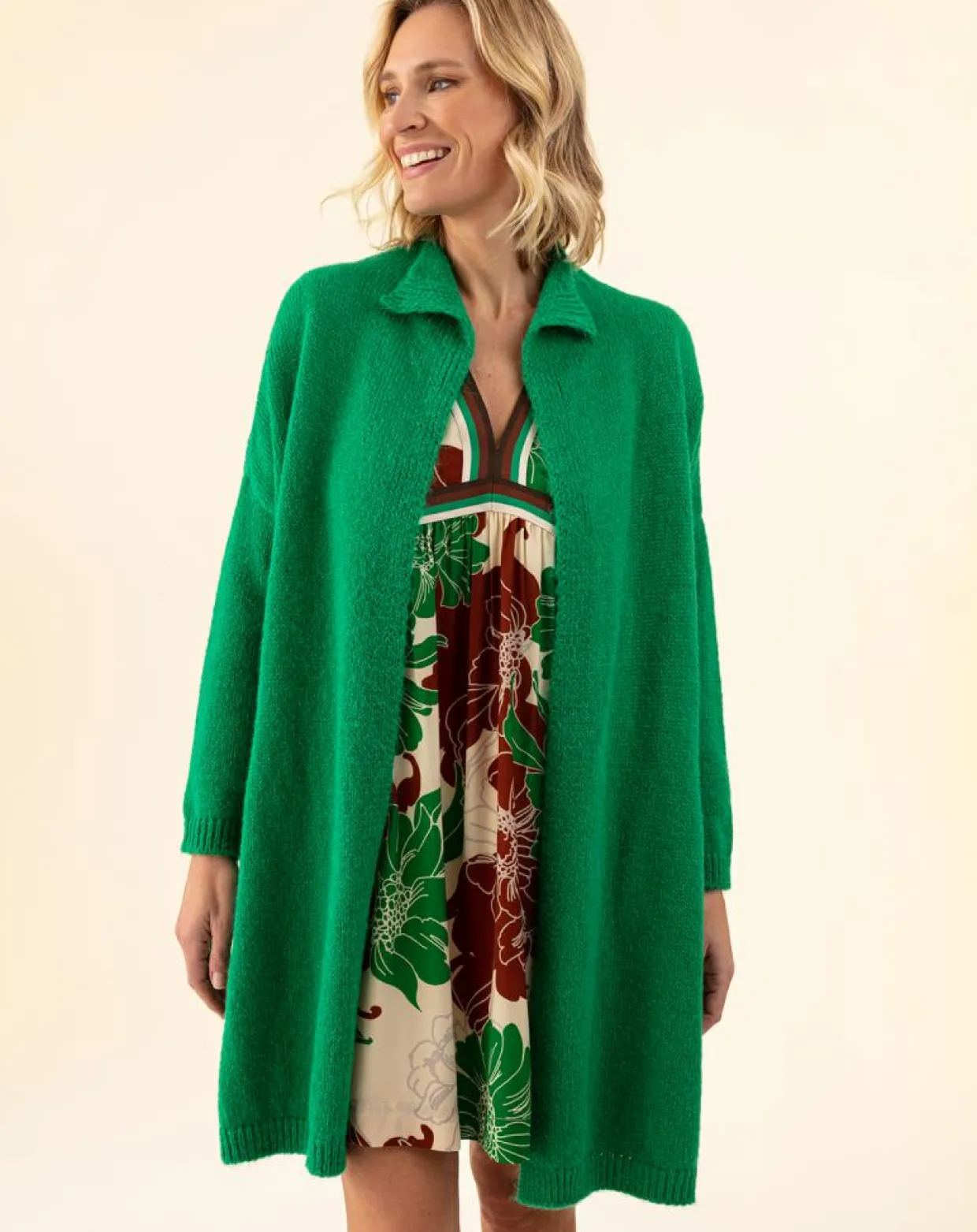 Femme Indies Gilets Et Cardigans^Gilet Isaac vert