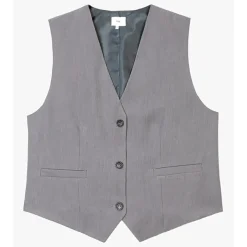 Femme An'ge Gilets Et Cardigans^Gilet Kimolo anthracite