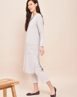 Gilet long Essentiel gris chiné-Le Chat