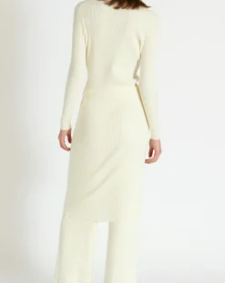 Femme Zapa Gilets Et Cardigans^Gilet long Galia écru