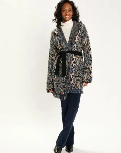 Gilet Long Store indigo-Lauren Vidal Hot