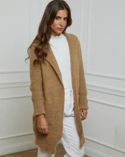 Femme Alice & Charlotte Gilets Et Cardigans^Gilet Lucie camel