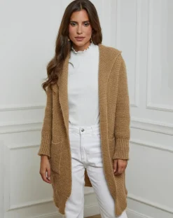 Femme Alice & Charlotte Gilets Et Cardigans^Gilet Lucie camel