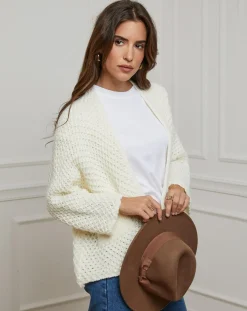 Femme Alice & Charlotte Gilets Et Cardigans^Gilet Manon blanc