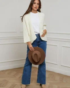 Femme Alice & Charlotte Gilets Et Cardigans^Gilet Manon blanc