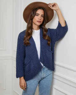 Femme Alice & Charlotte Gilets Et Cardigans^Gilet Manon marine