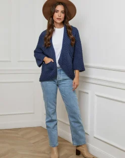 Femme Alice & Charlotte Gilets Et Cardigans^Gilet Manon marine