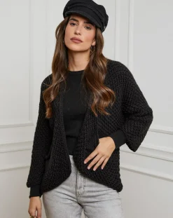 Gilet Manon noir-Alice & Charlotte Online