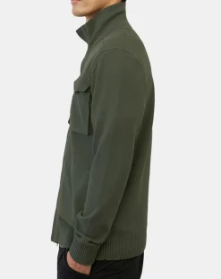 Homme Marc O'Polo Gilets Et Cardigans^Gilet Militaire kaki