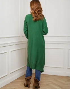 Femme Fleur de cachemire Gilets Et Cardigans^Gilet Nina vert