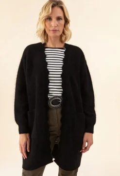 Femme Bleu Blanc Rouge Gilets Et Cardigans^Gilet Nola noir