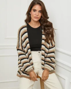 Femme L'Armoire de Suzette Gilets Et Cardigans^Gilet Pauline camel