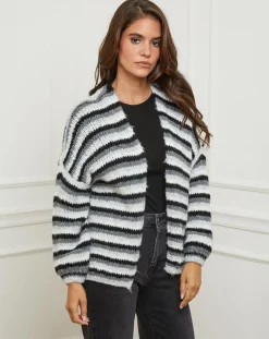 Femme L'Armoire de Suzette Gilets Et Cardigans^Gilet Pauline noir