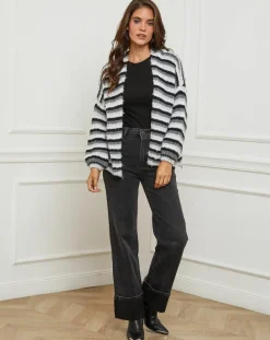 Femme L'Armoire de Suzette Gilets Et Cardigans^Gilet Pauline noir
