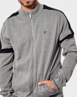 Homme Kaporal 5 Gilets Et Cardigans^Gilet Rake gris moyen