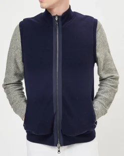 Homme Hackett London Gilets Et Cardigans^Gilet réversible sans manches bleu marine