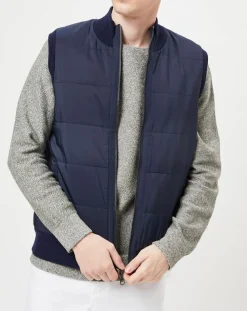 Homme Hackett London Gilets Et Cardigans^Gilet réversible sans manches bleu marine