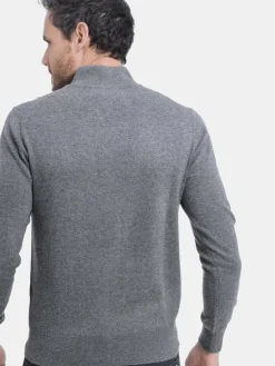 Homme C&Jo Gilets Et Cardigans^Gilet zippé classique loup